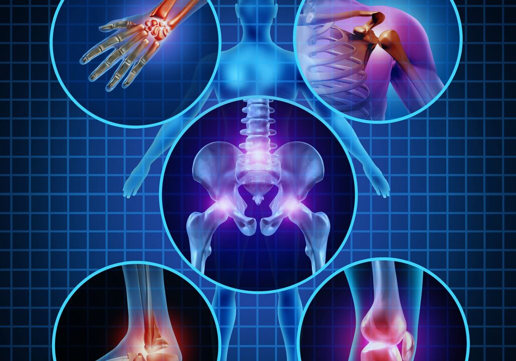 joints that may be affected by osteoarthritis